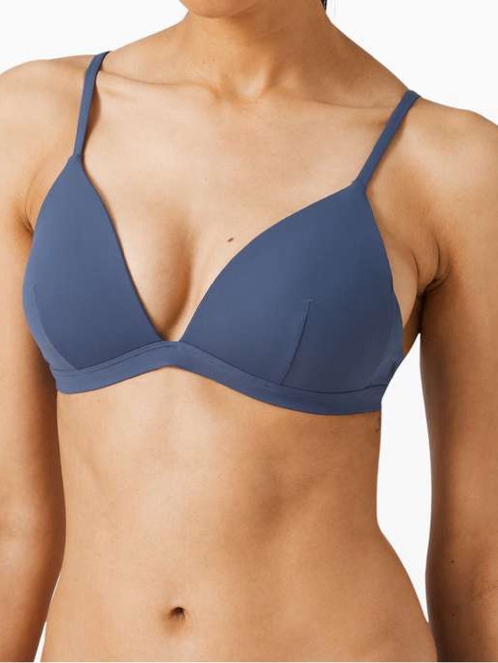 lululemon athletica Blue Front-Closure Wireless Bra